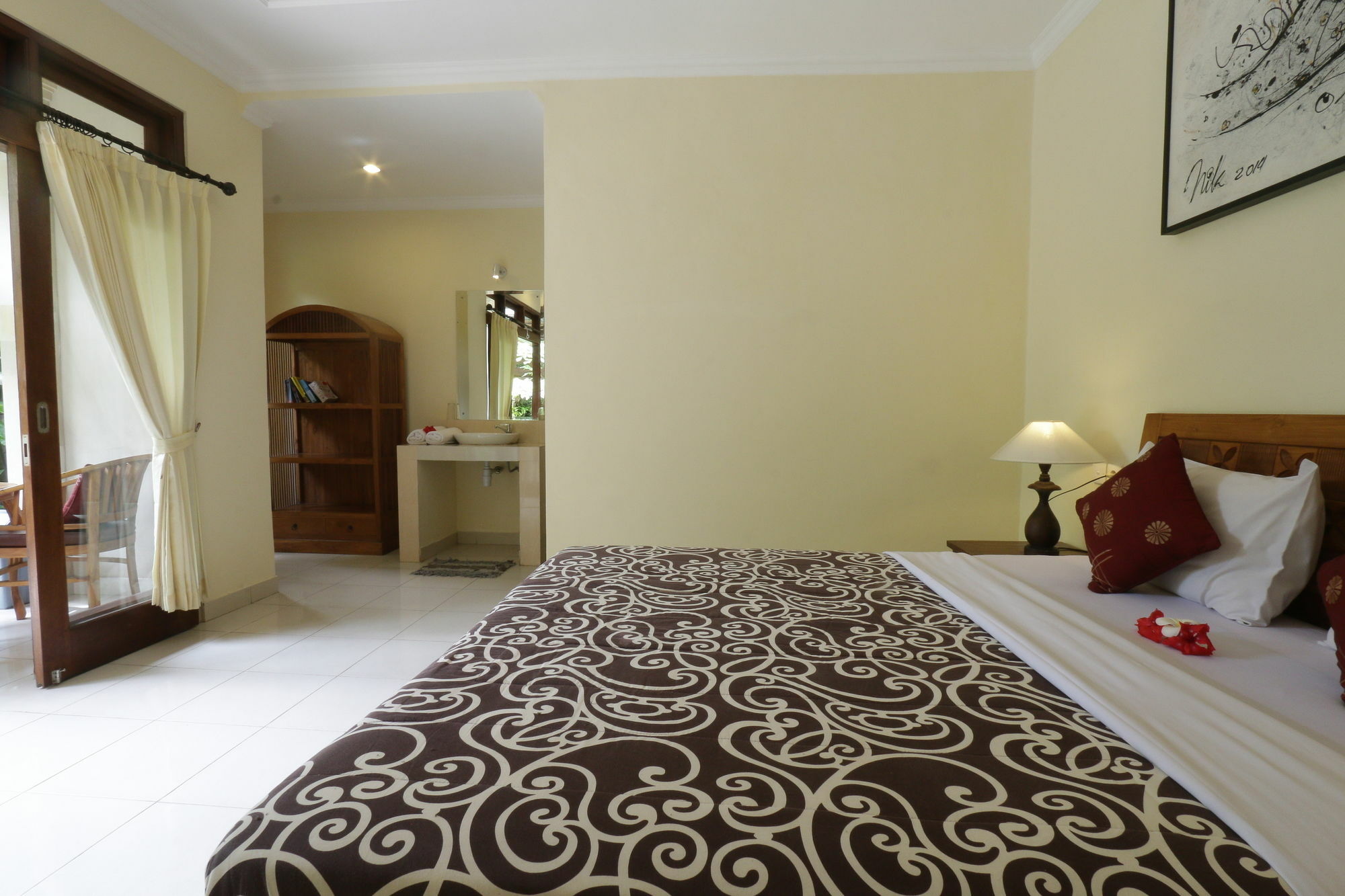Frangipani Bungalow Ubud  Bagian luar foto